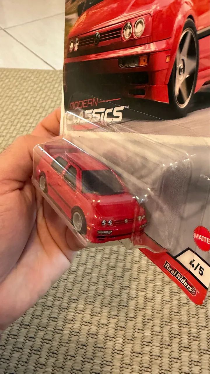 Hot Wheels Volkswagen Jetta Mk3 Modern Classics Premium Cor Vermelha - Foto 5