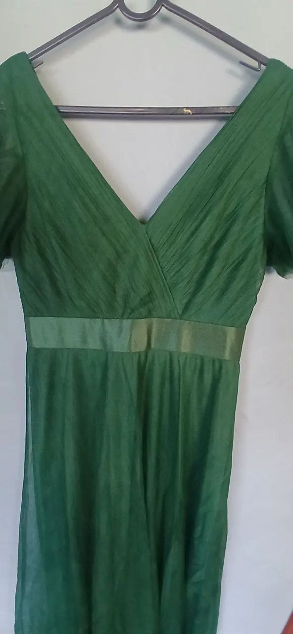 Vestido verde esmeralda  - Foto 4