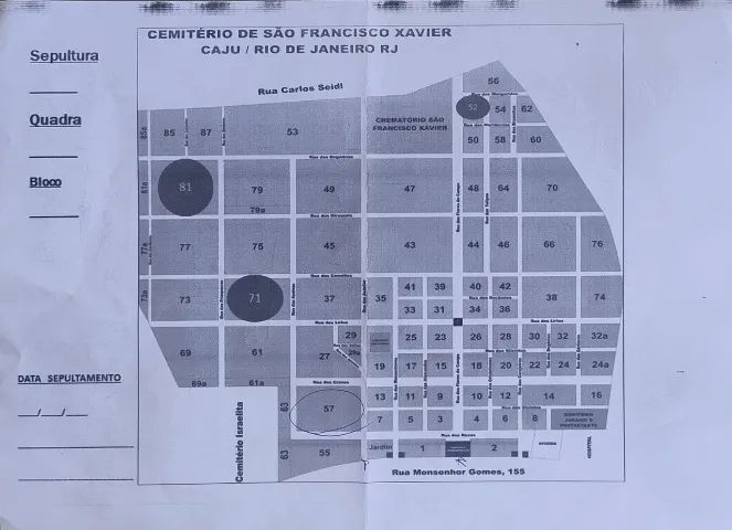 Jazigo Perpétuo  São Francisco Xavier  - Foto 3