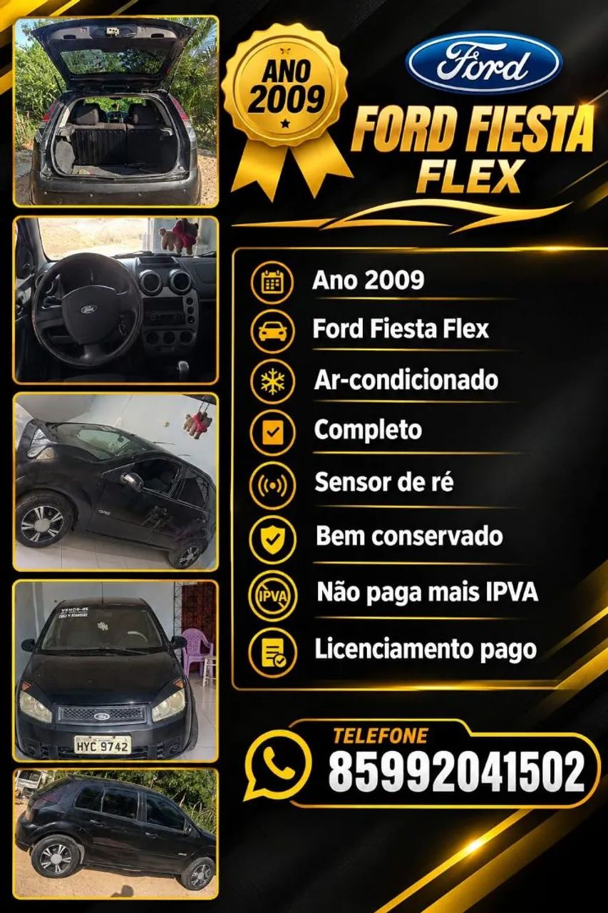Ford Fiesta 1.0 8V 2009