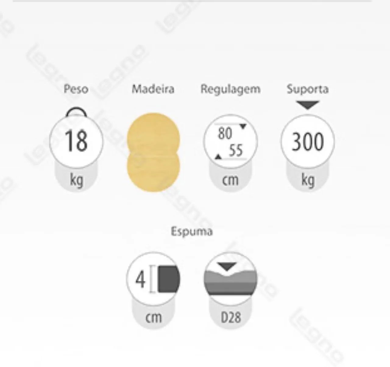 Maca Portátil LEGNO antares spa - Foto 4