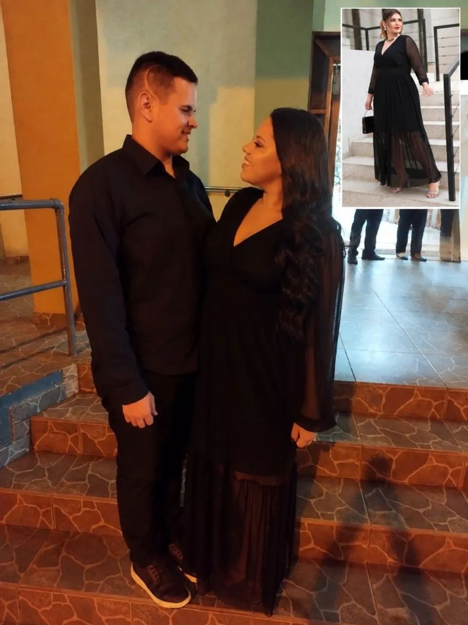 Vestido festa plus size 
