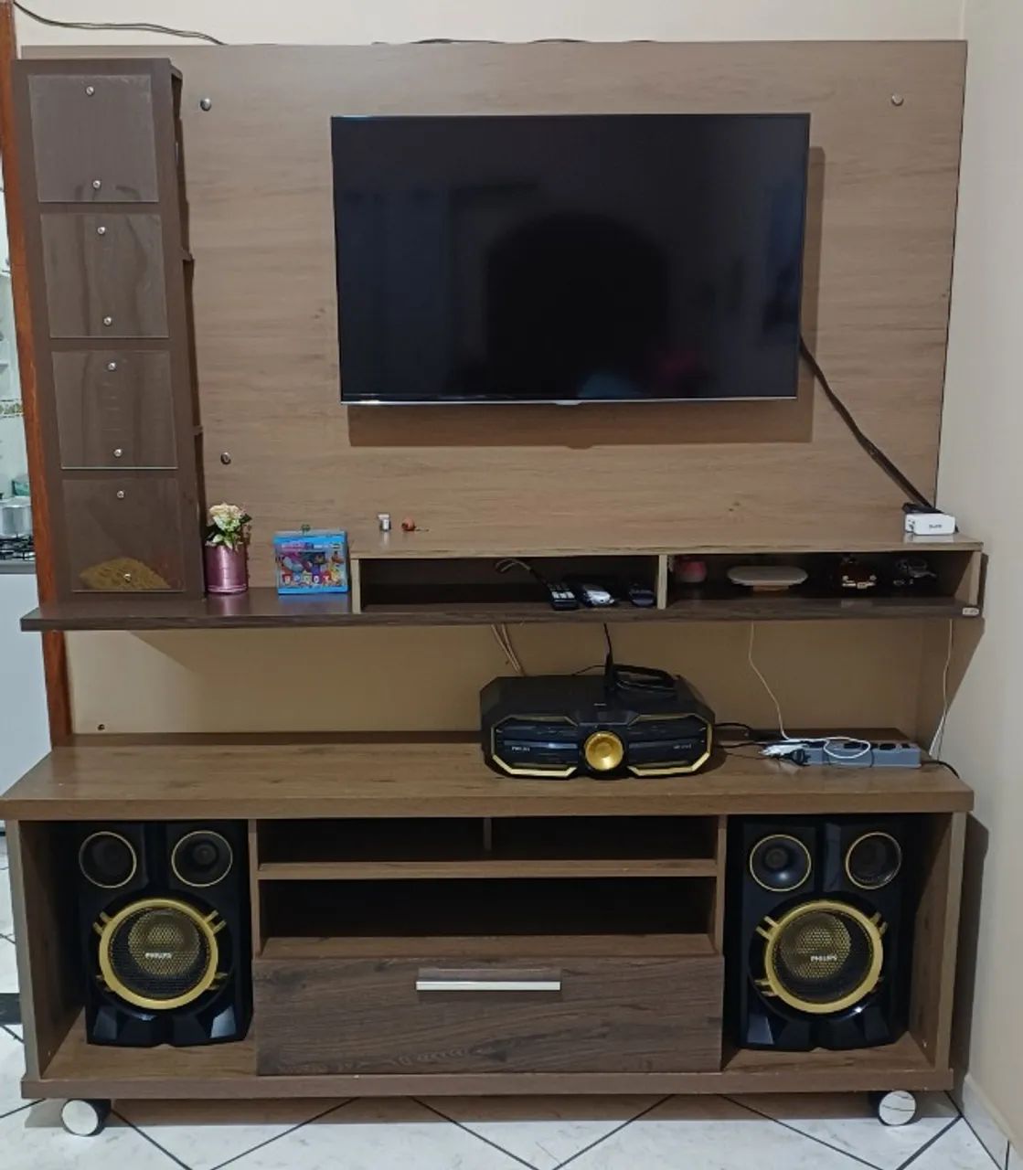 Home e painel 