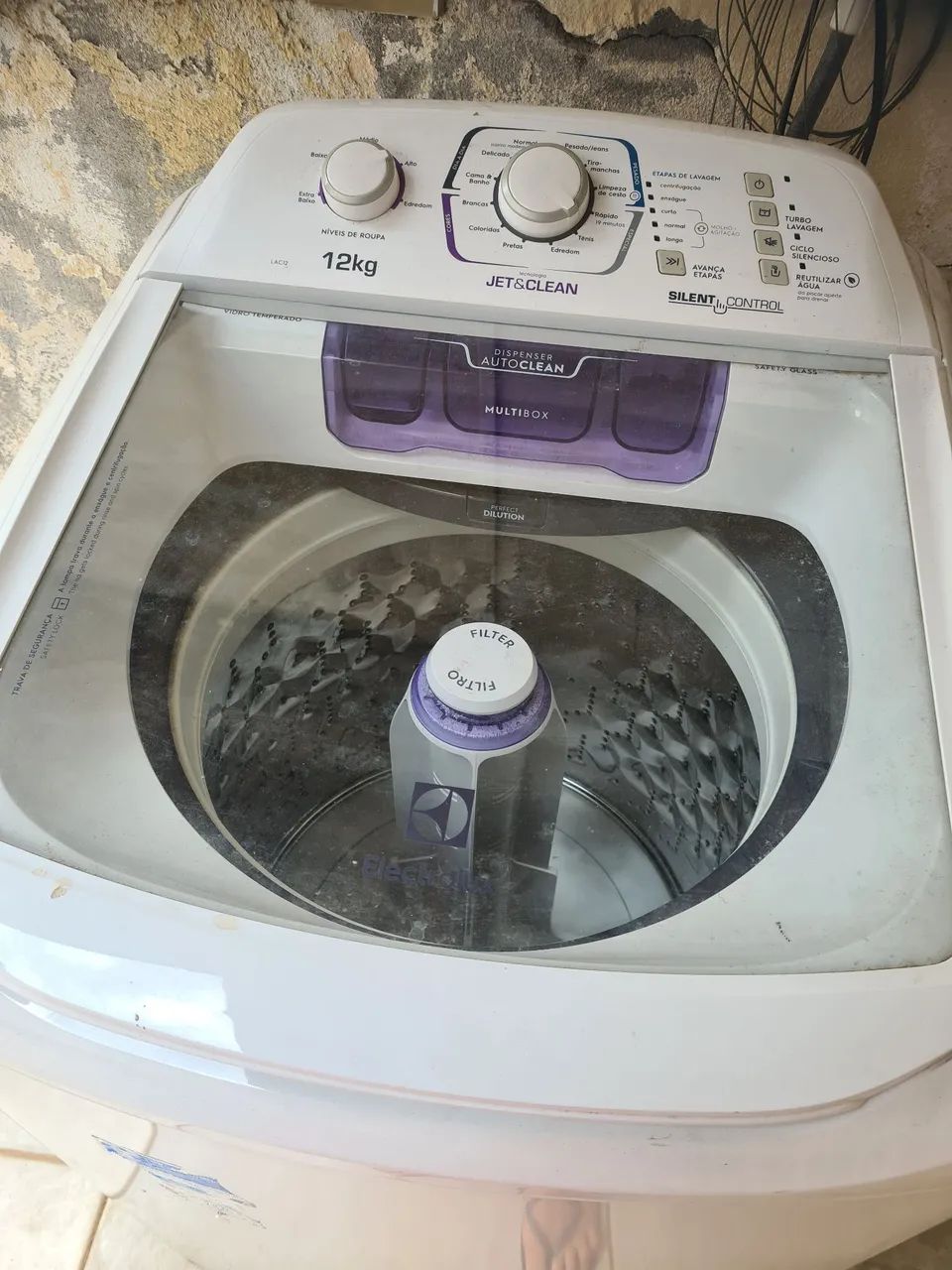 Máquina de lavar Eletrolux 