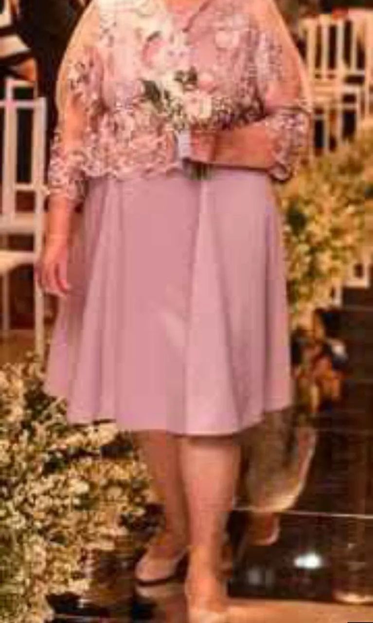 Vestido côr Rosê - Foto 2