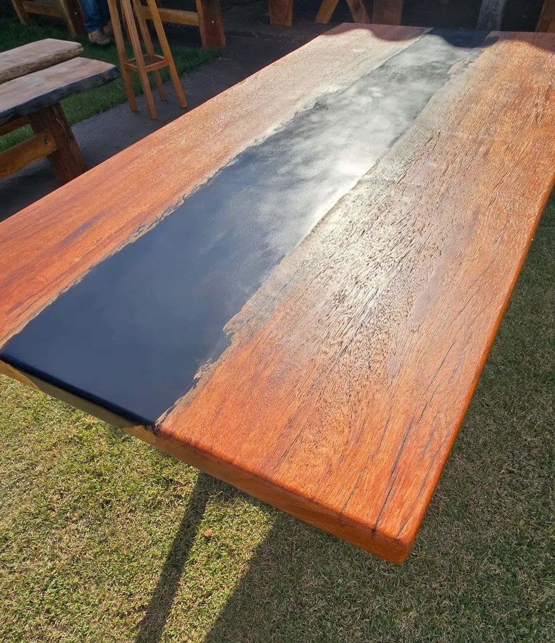 River Table Angelim Pedra 1.58mts - Foto 3