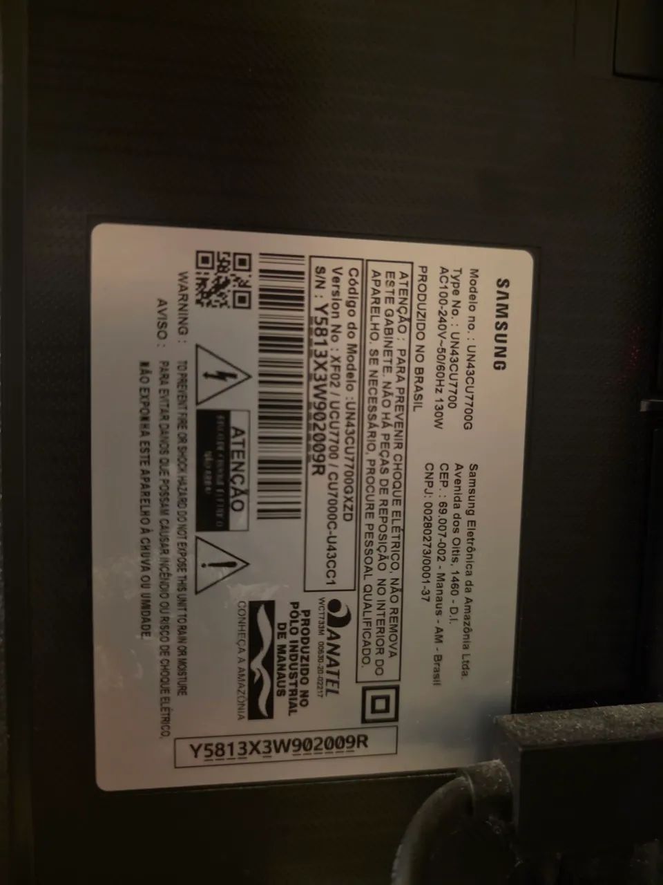 TV Samsung 43' - Foto 2
