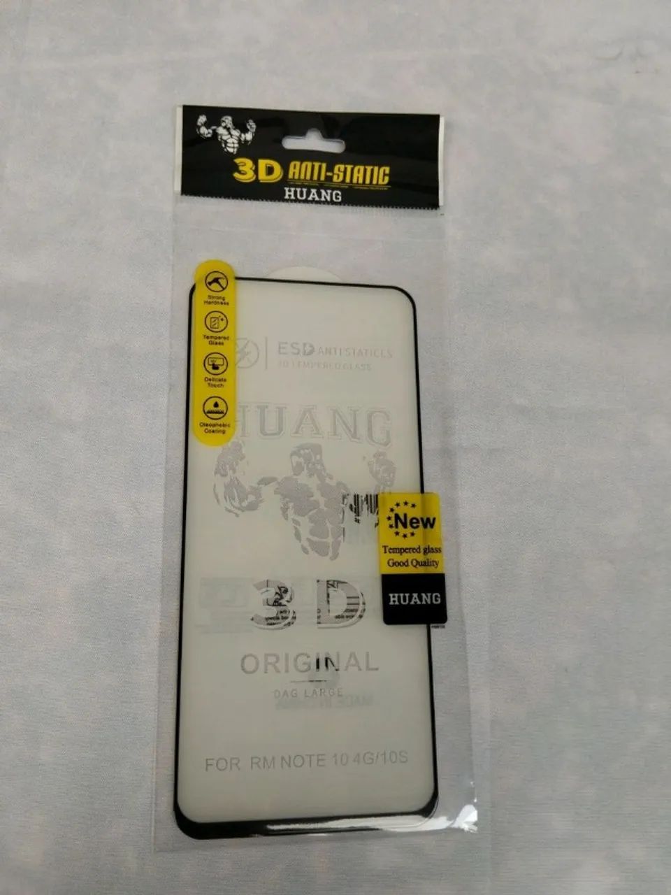 película 3d anti-static huang rm note 10 4g/10s