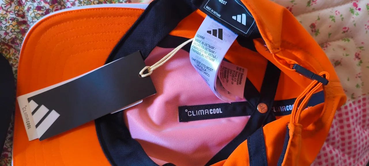 Boné Adidas Laranja/Orange ClimaCool OneSize - Foto 3