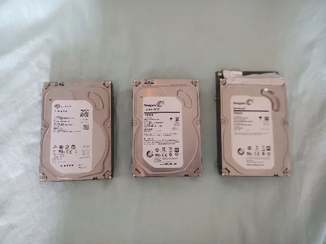 Kit Seagate 11TB - HDs 5TB + 4TB + 2TB - SATA - Foto 5
