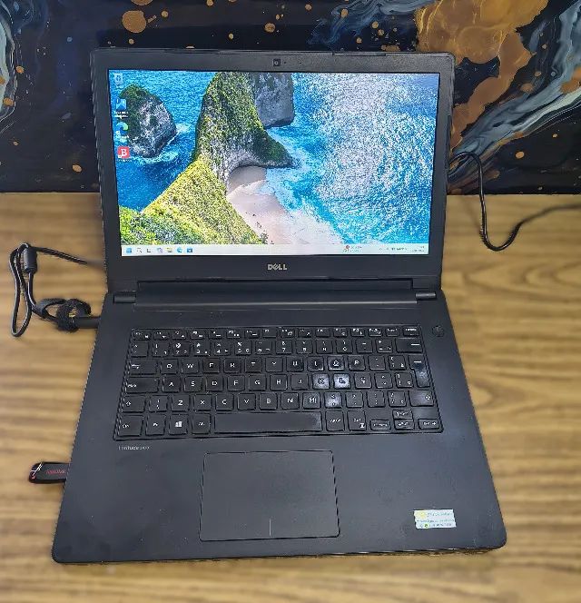 Notebook dell core i5 sexta, 8gb, ssd, com jogos incluidos