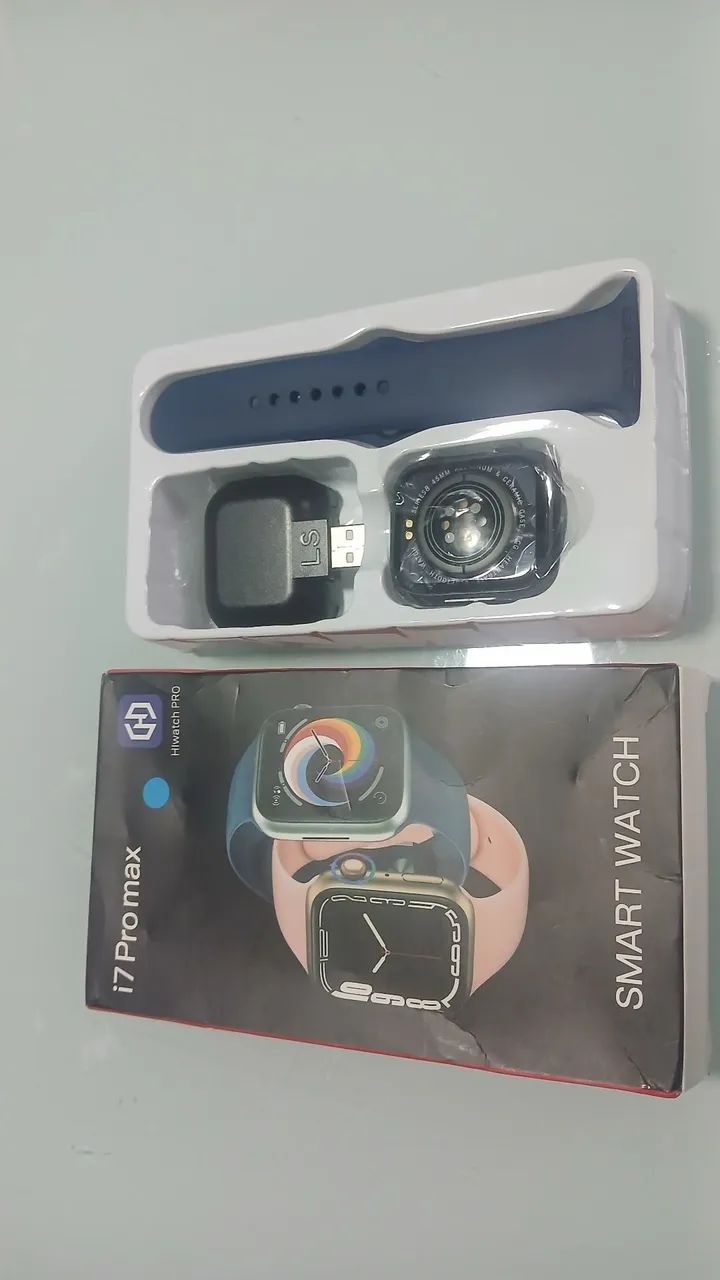 Relógio smart wats pro max 7 na caixa 