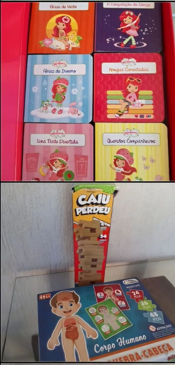 Lote de brinquedos e jogos - Foto 2