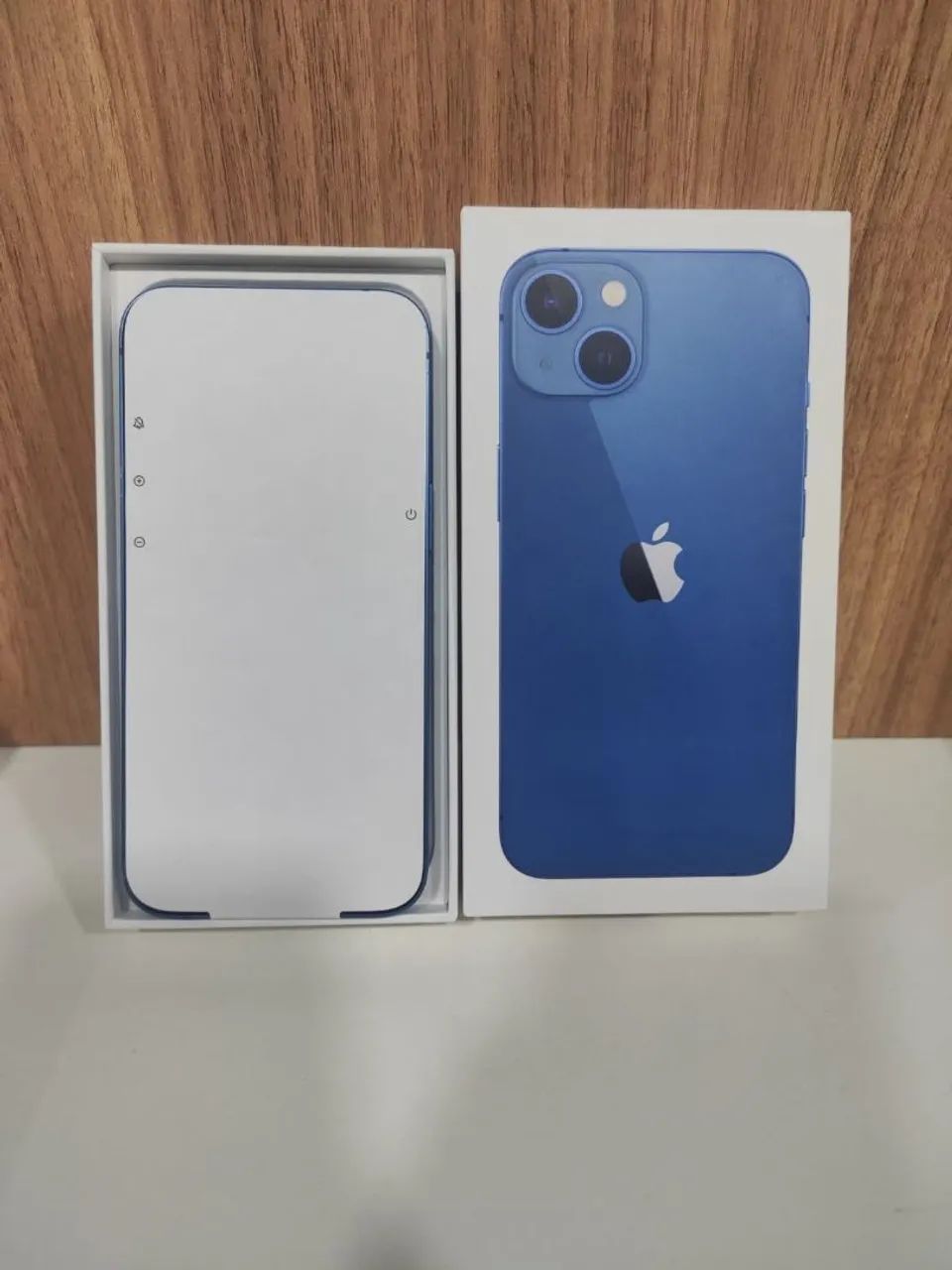 iPhone 13 Azul 128GB Estado Novo Sem Detalhes Bateria 100