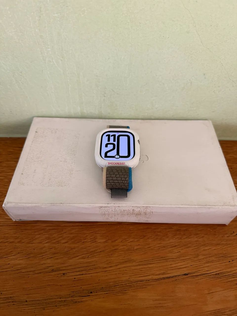 Apple Whatch Ultra 1 completo impecável saúde da bateria 100% - Foto 2