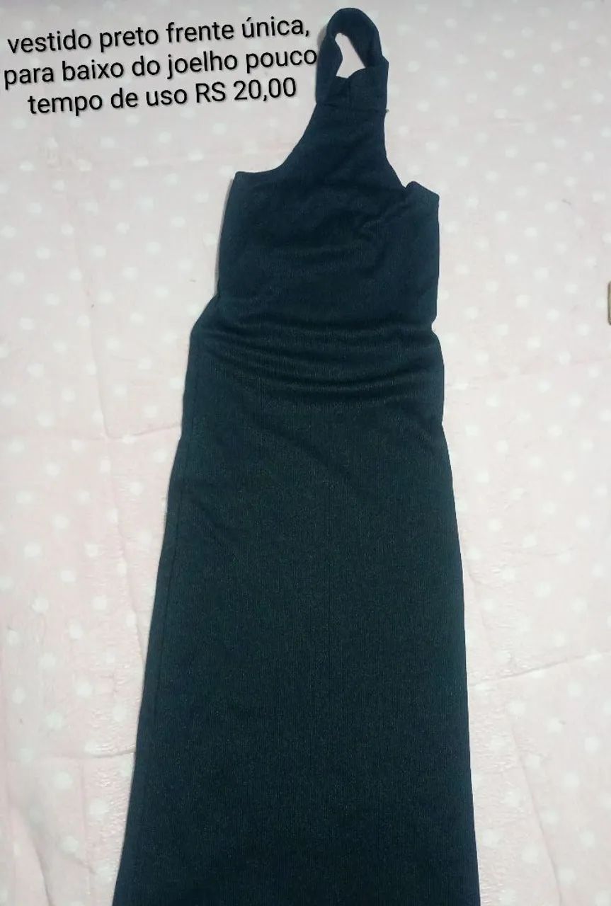Vestido frente única 