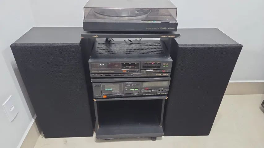 Receiver philco hitachi PSR 61 Não Gradiente Denon