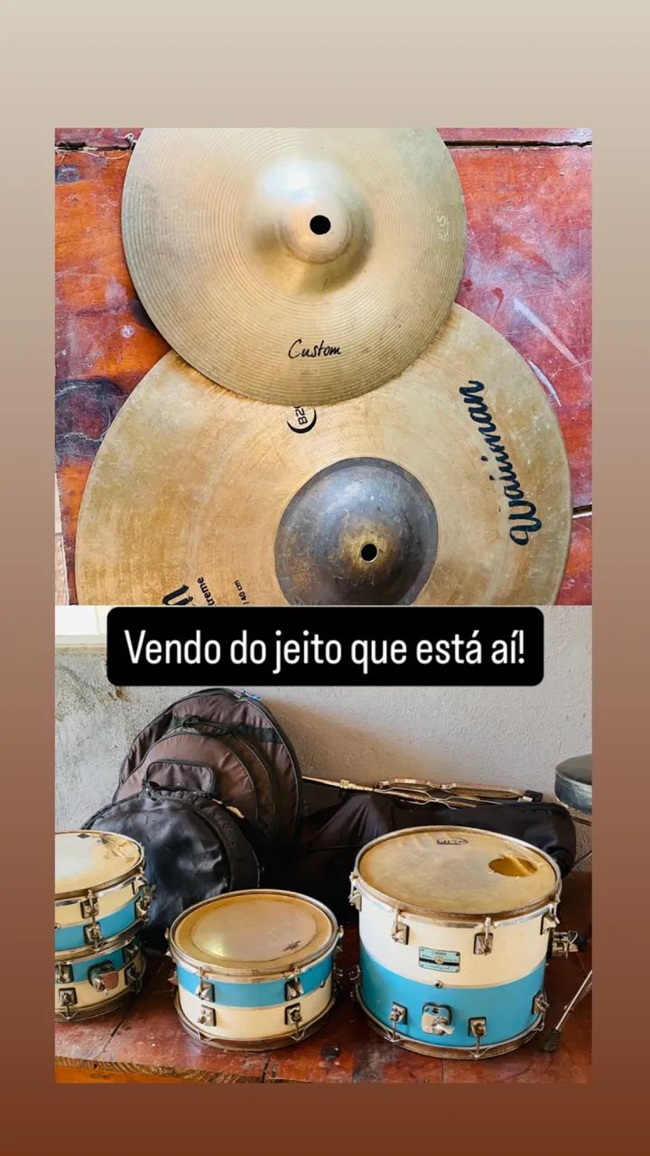 Bateria completa usada!