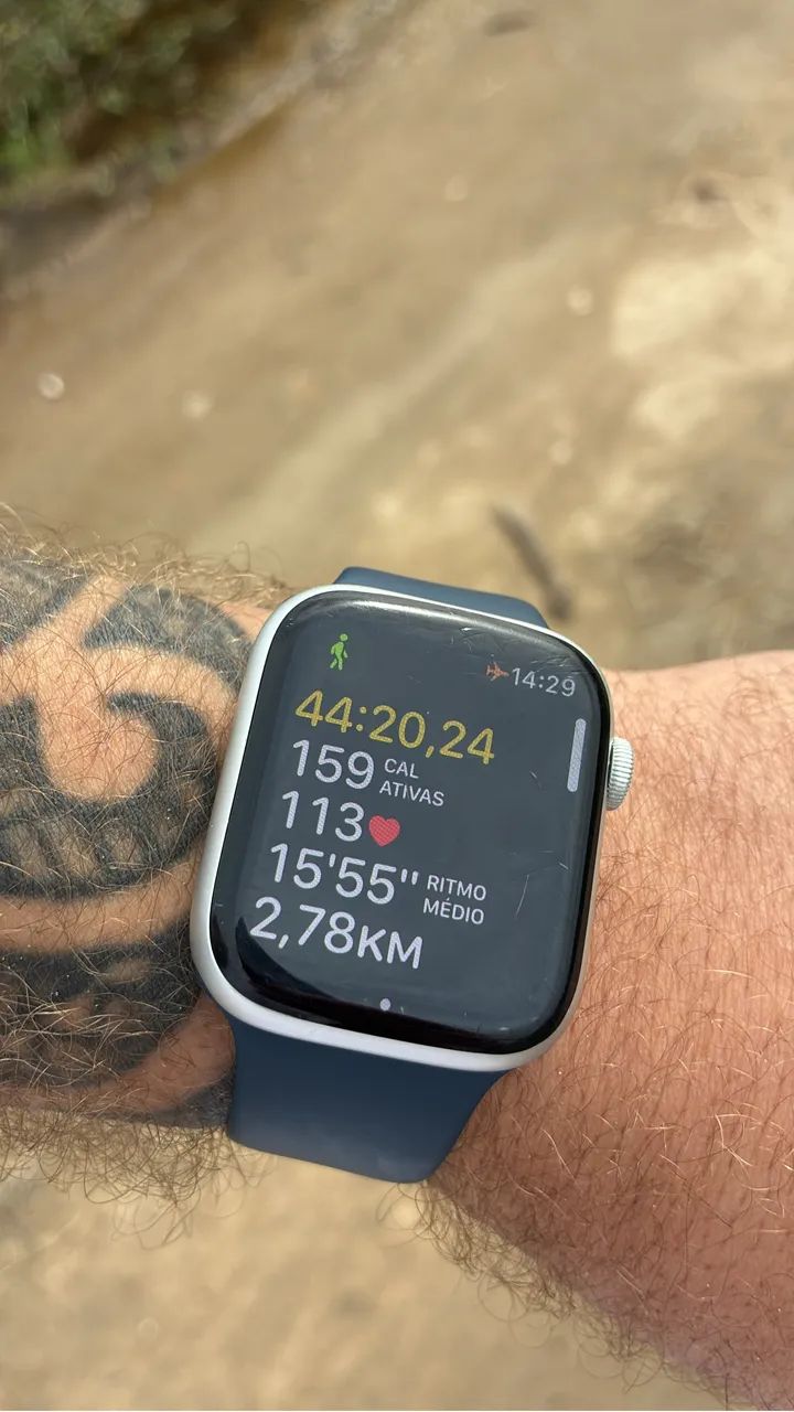 Apple Watch series 9 45mm alluminium (gps/celular) - Foto 3