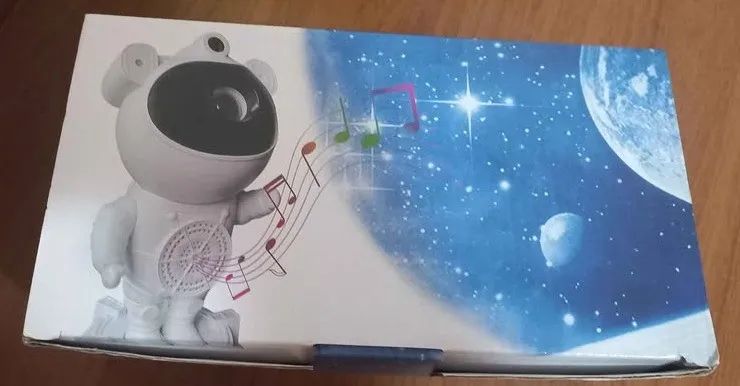 Projetor de Galáxias em forma de Astronauta com Caixa de Som Bluetooth  - Foto 3