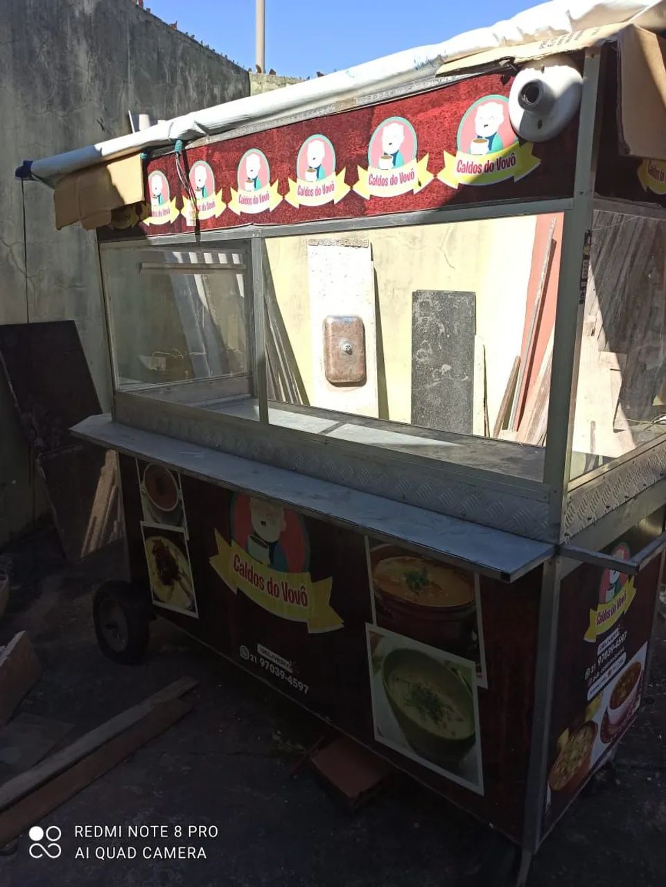 Vendo uma barraca de lanche muito nova .  - Foto 3