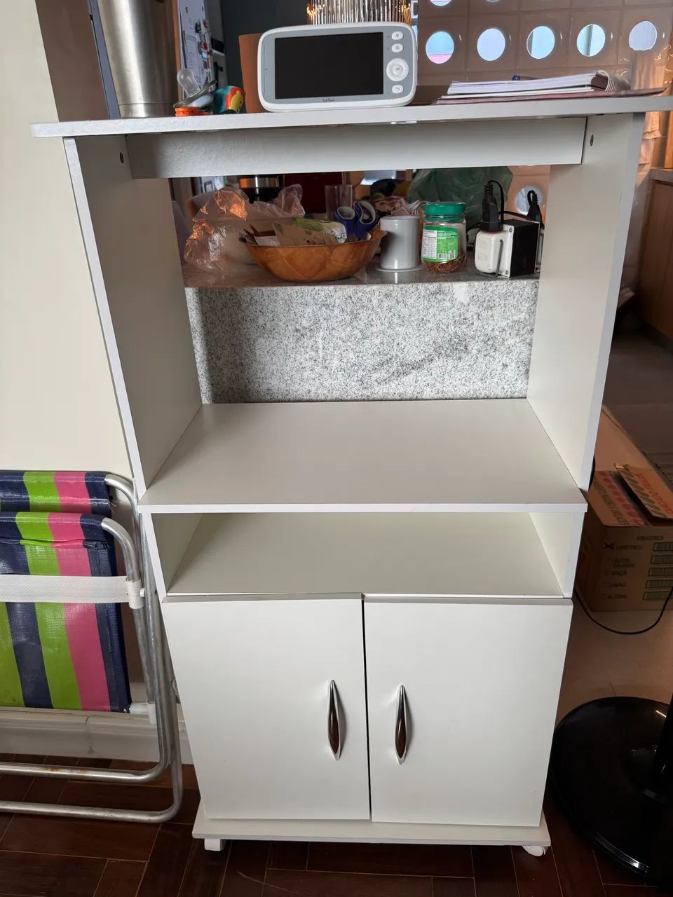 Móvel cozinha forno e microondas