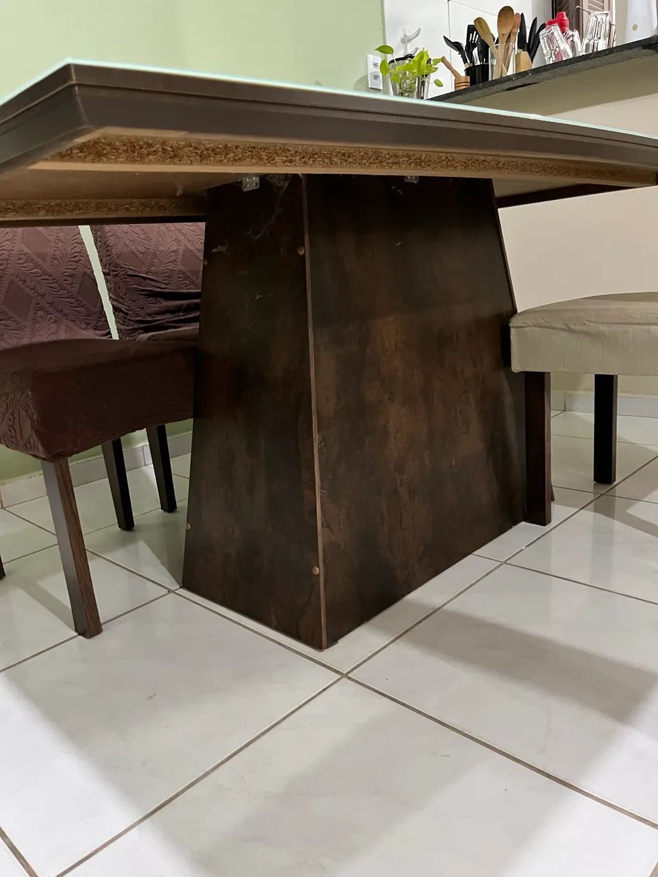 Mesa de vidro 6 lugares  - Foto 2