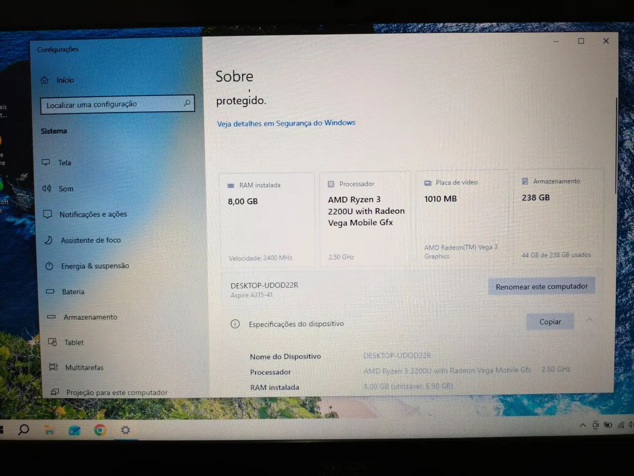Oportunidade - Notebook Acer aspire 3 ótimo estado. - Foto 5