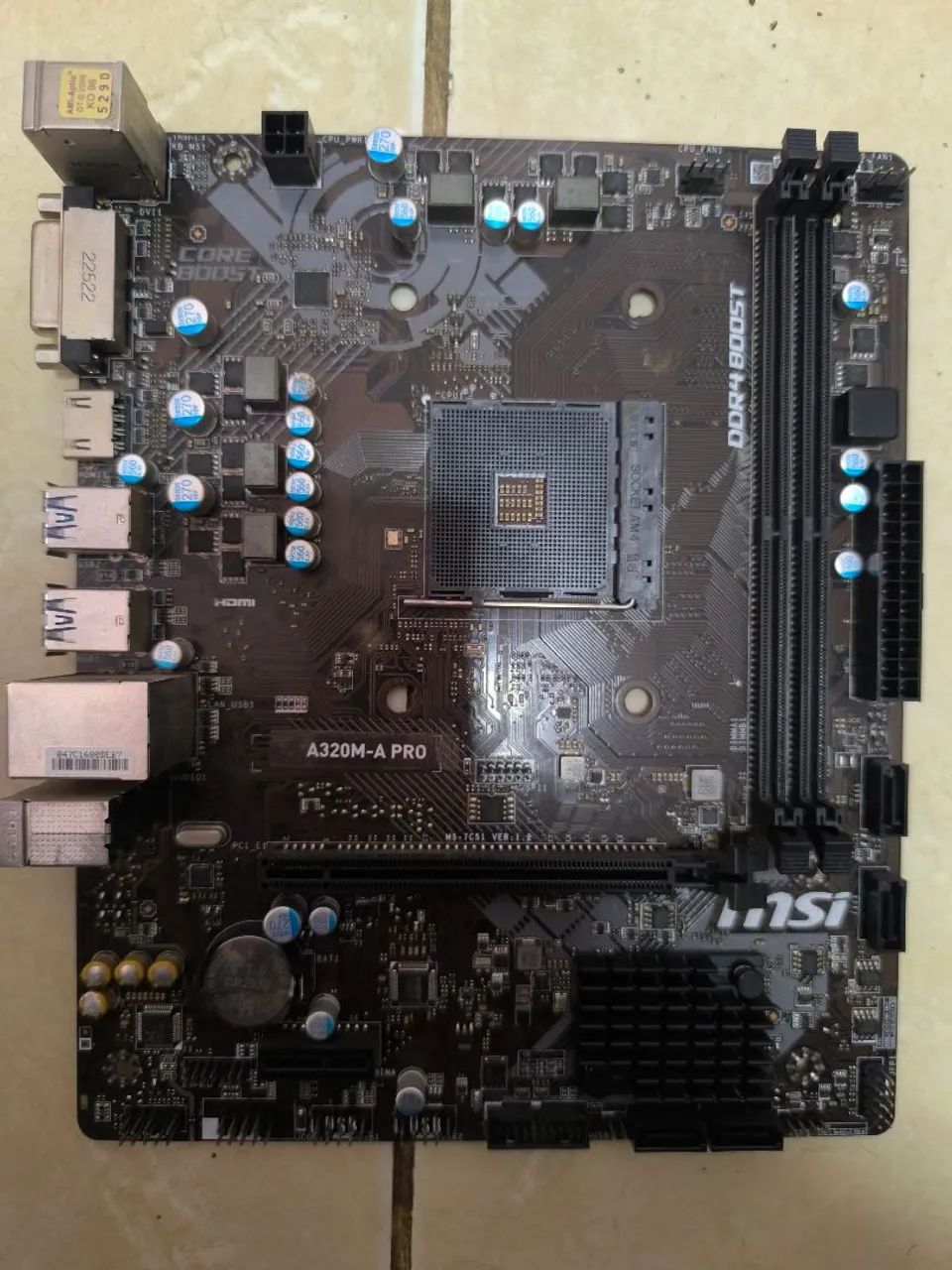 Placa mãe am4 a320