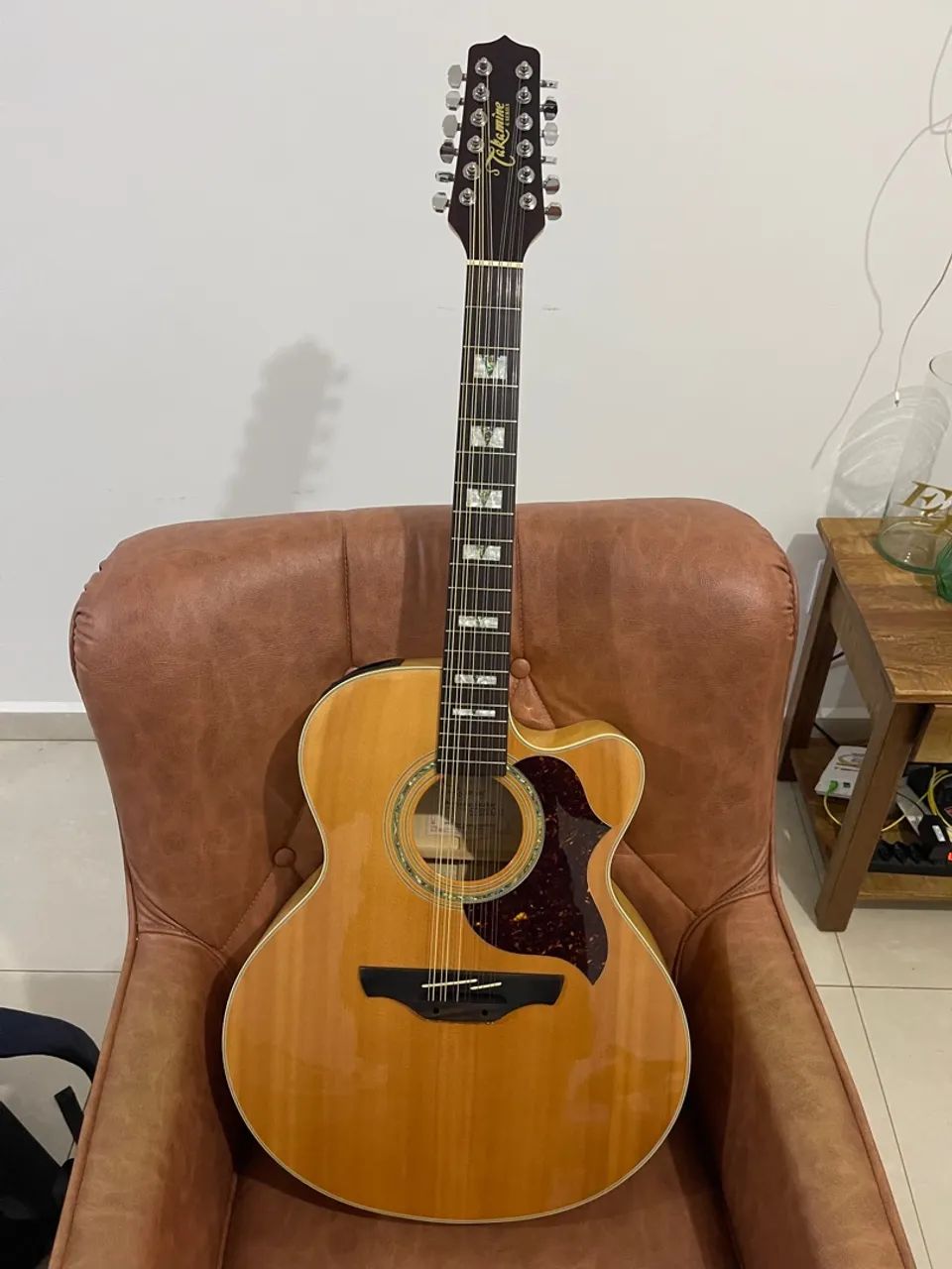 Violão takamine Eg523sc-12 com case  - Foto 4