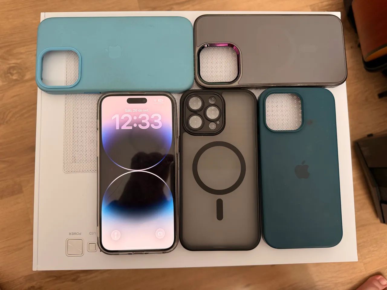 iPhone 14 Pro Max 128GB Roxo Profundo - Impecável + Várias Capas - Foto 5