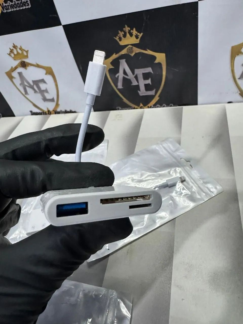 Adaptador OTG 3x1 para iPhone  - Foto 4