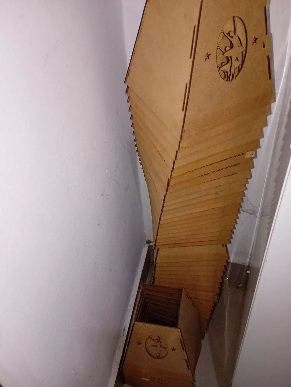 Topo de abajur em MDF  - Foto 3