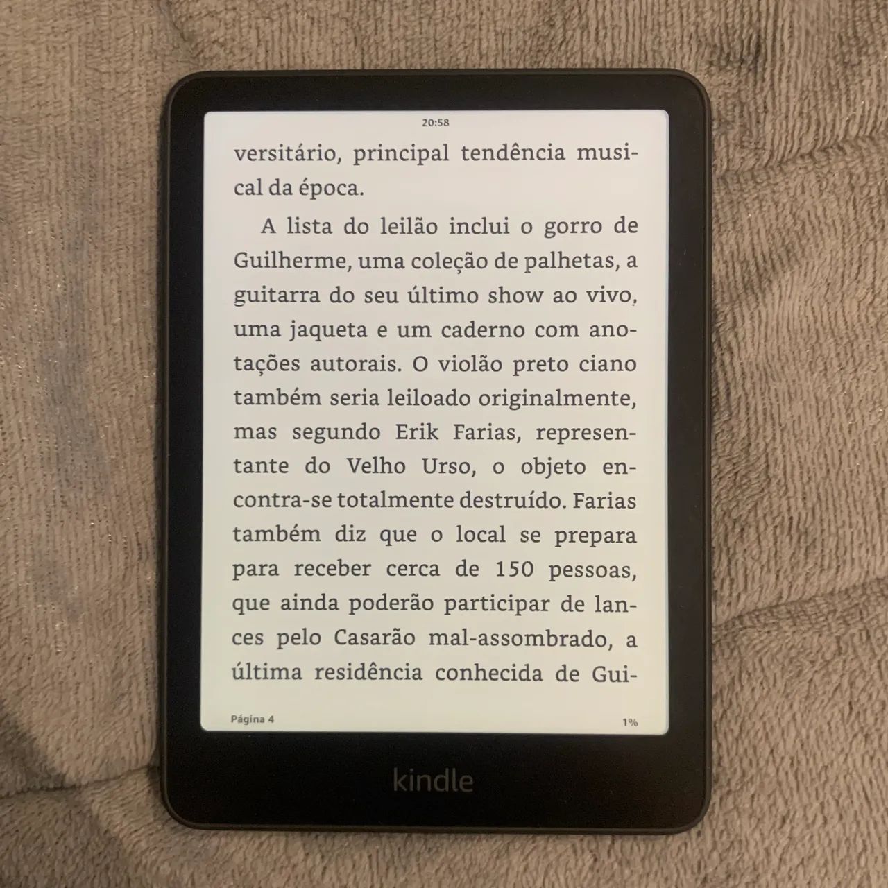 Kindle 12ªgeração paperwhite - Foto 4
