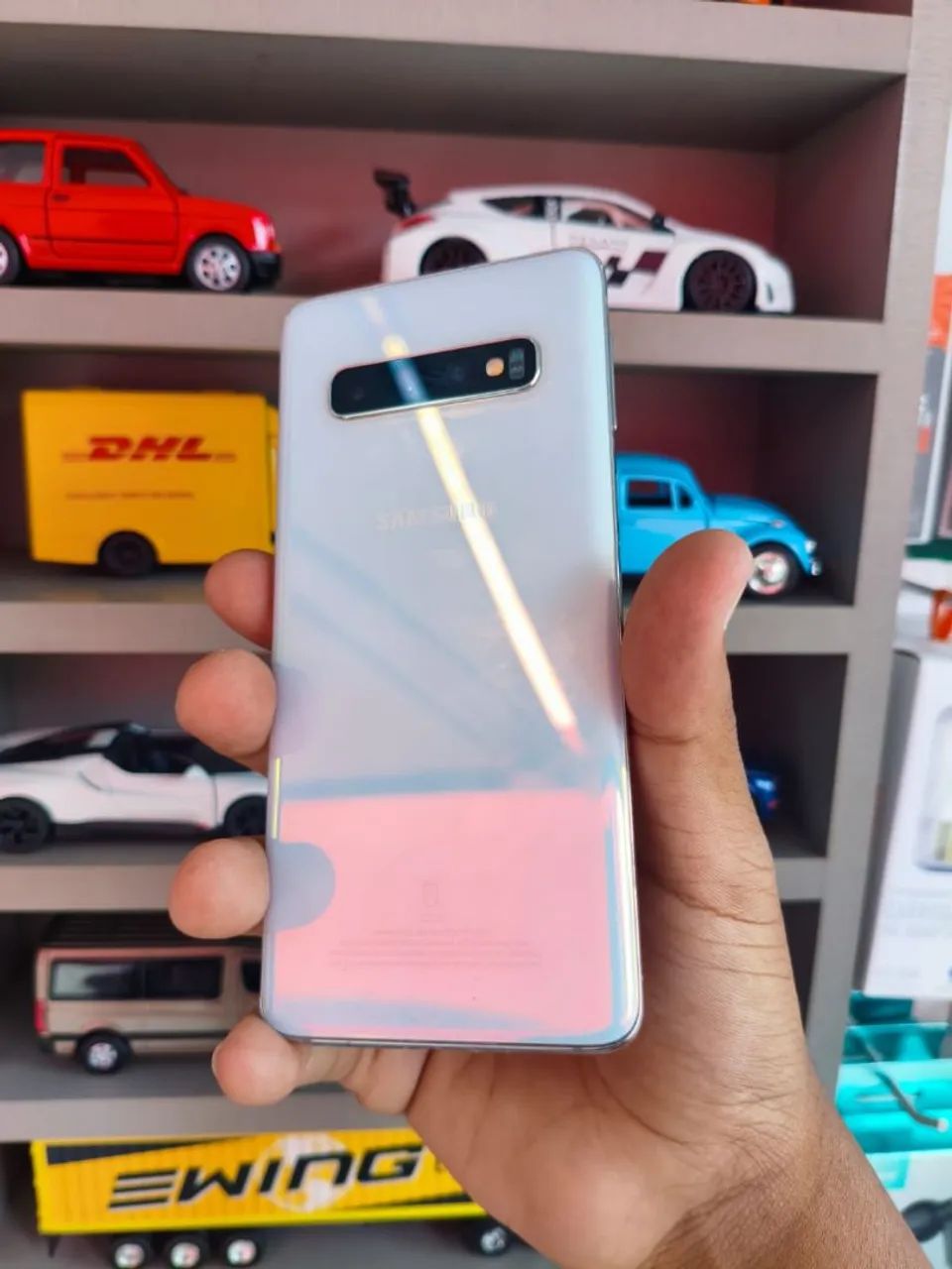 Samsung Galaxy S10 128GB Muito Conservado Funcionando Perfeitamente - Foto 3