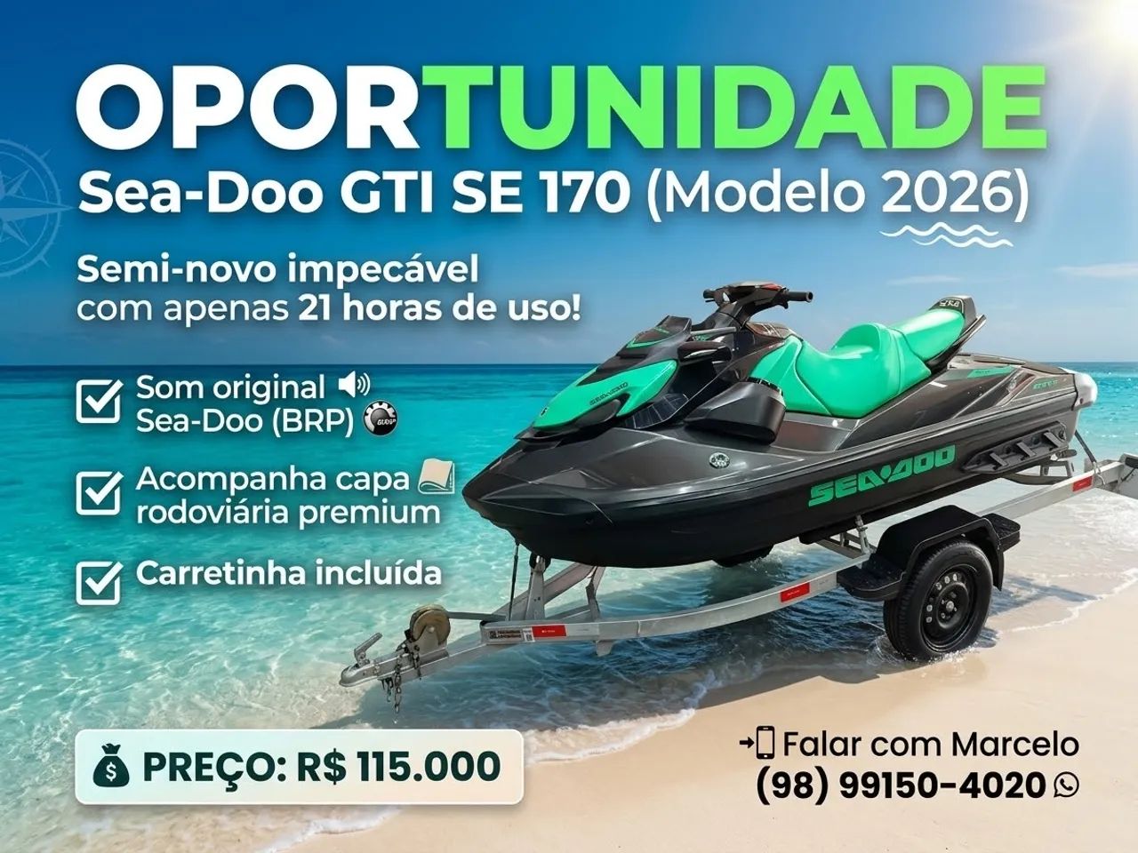Jetski GTI se com som original