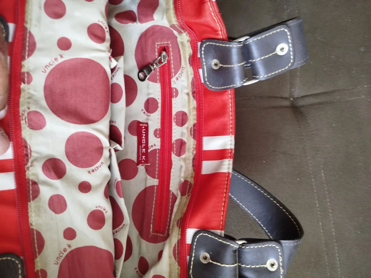 Bolsa de ombro marca Uncle K  - Foto 4