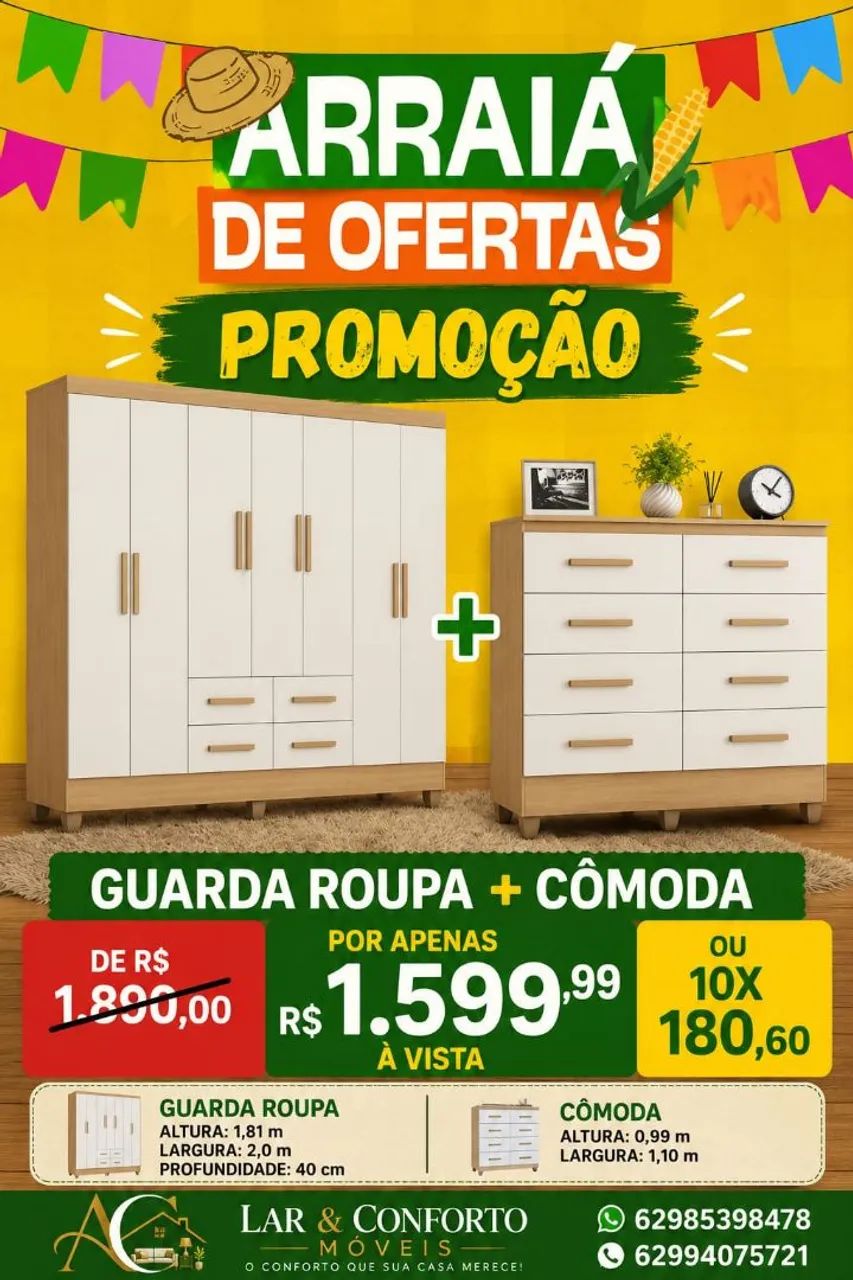 PROMOÇÃO DE GUARDA-ROUPA  - Foto 5