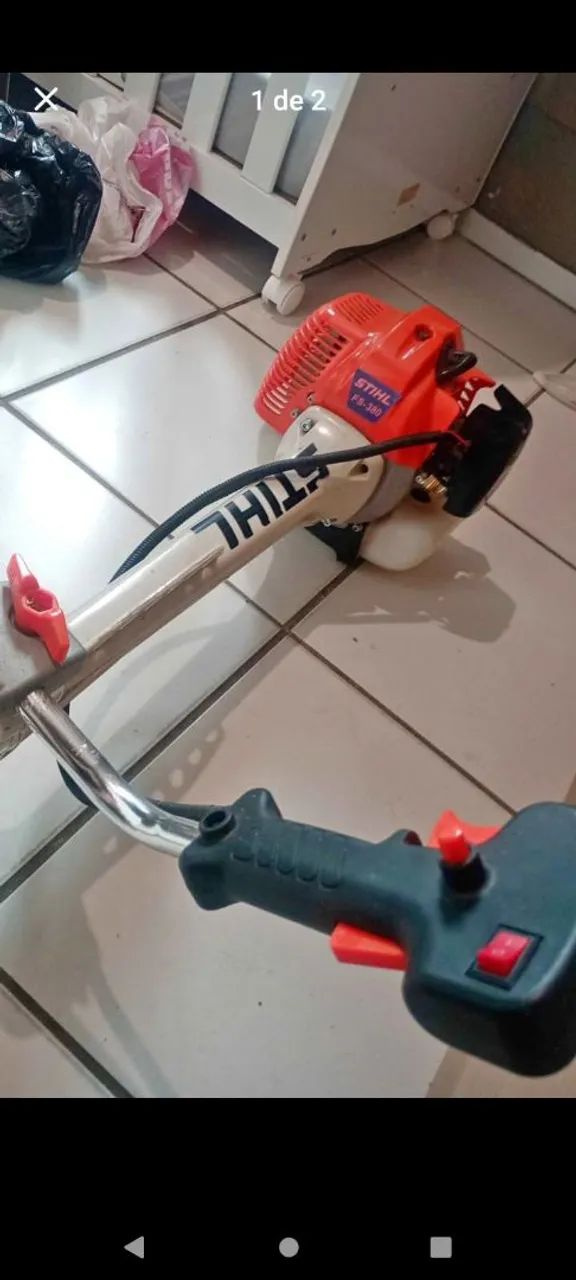 Roçadeira profissional sthill  - Foto 2