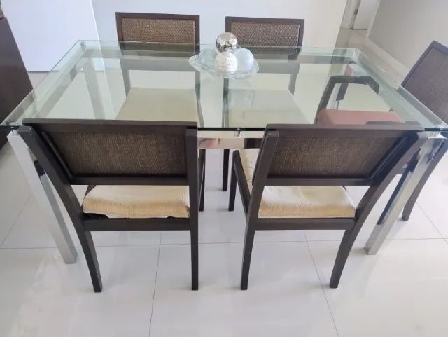 Mesa de Jantar com 5 cadeiras - Foto 3