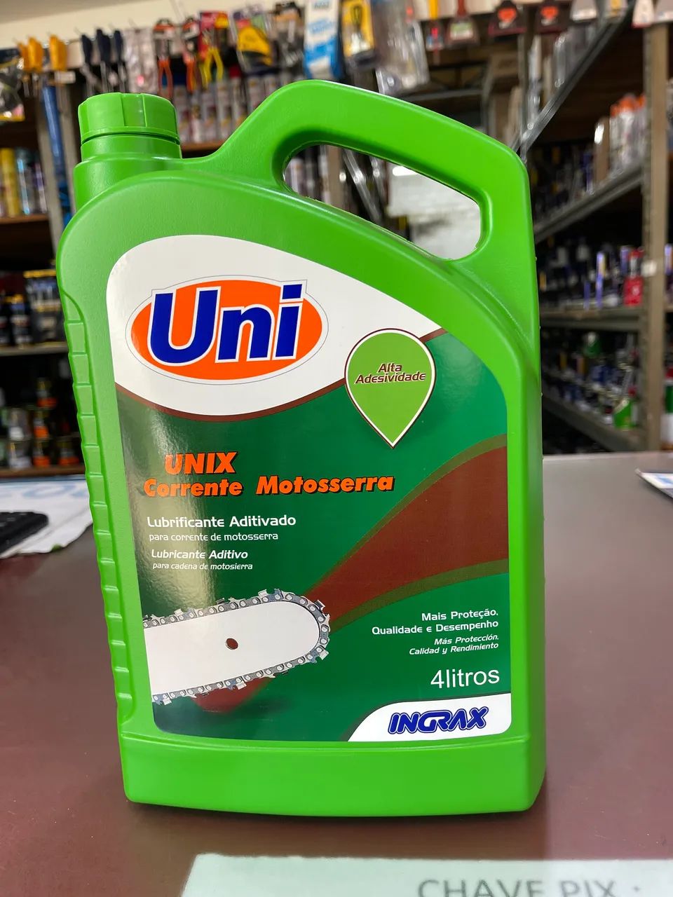 Óleo para corrente de motosserra