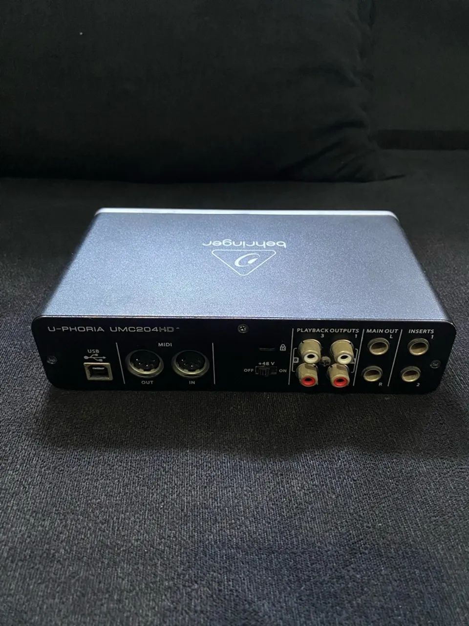 Interface de áudio behringer UMC204HD - Foto 2