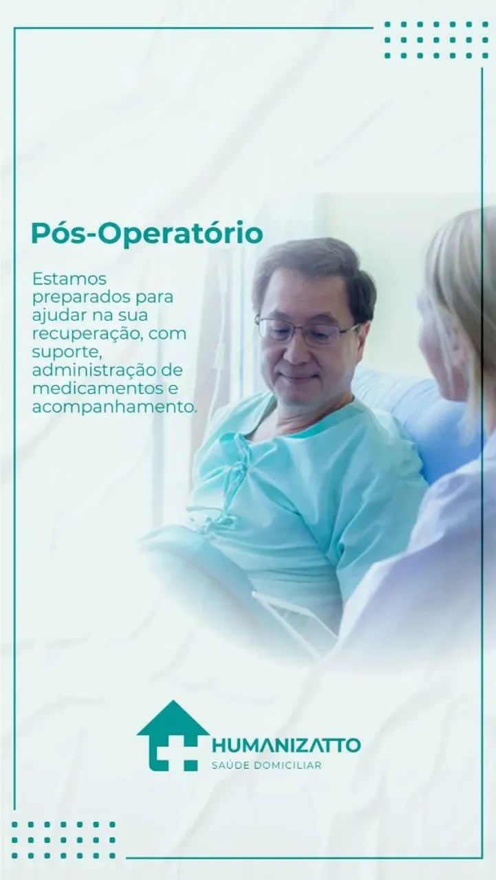 Cuidador de Idosos, Cuidador Pós Operatório  - Foto 5
