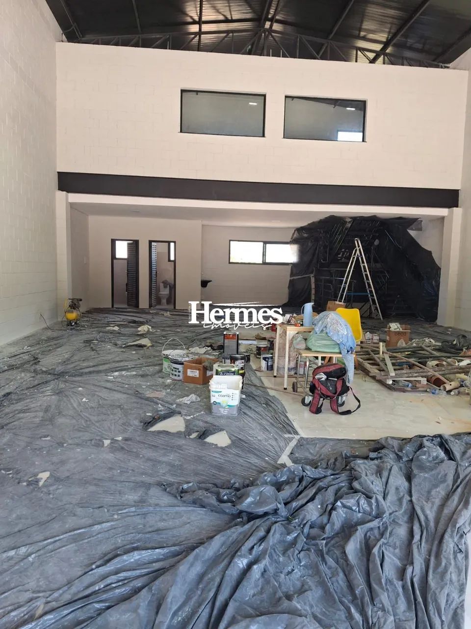Ótimo salão comercial com mezanino para locação em Paulínia SP. - Foto 3