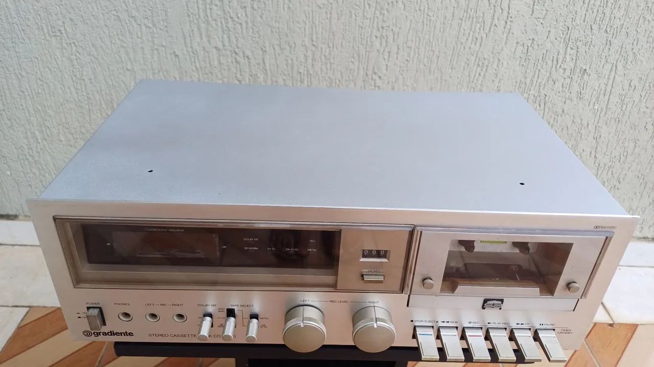 7411 - Tape Deck Gradiente CD4000 - Funcionando - Foto 2