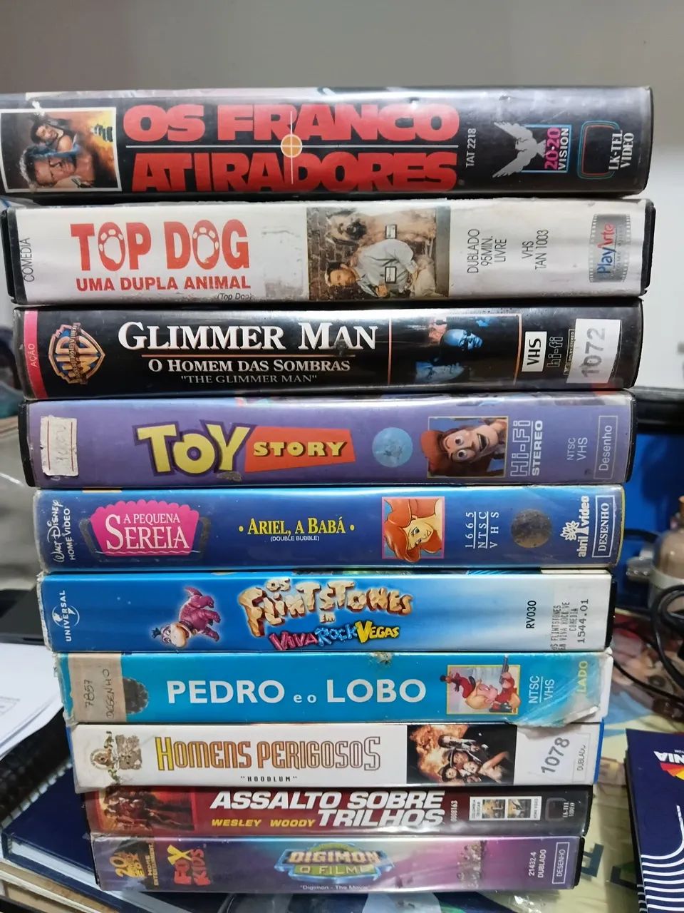 Kit 20 fitas VHS  - Foto 2