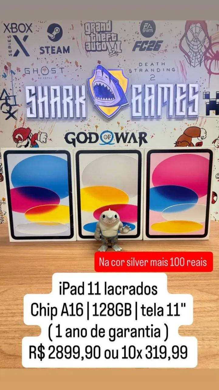 Ipad 11 lacrados 128GB 