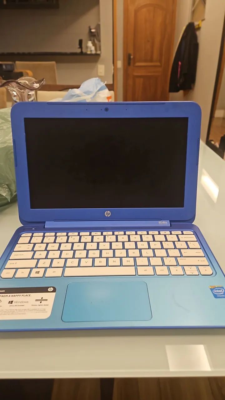 Notebook HP Stream 11 Azul sem carregador