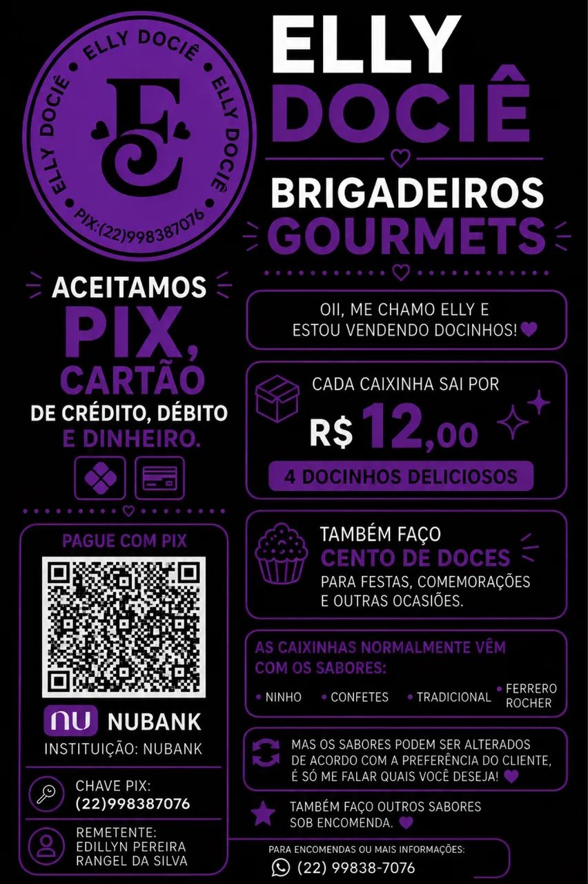 VENDE- SE BRIGADEIROS GOURMETS 