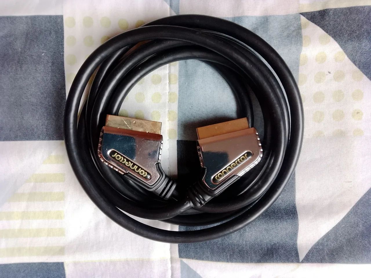Cabo SCART para SCART 3M
